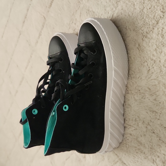 Converse women's surface fusion platform 2x chuck taylor all star high top - Picture 1 of 12